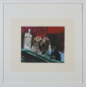 Luis Filcer - Zeefdruk, Zonder titel - Ingelijst kopen? Bied vanaf 1!