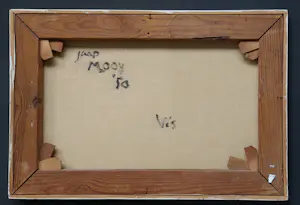 Jaap Mooy - Vis - olieverf op canvas uit 1950 kopen? Bied vanaf 1750!