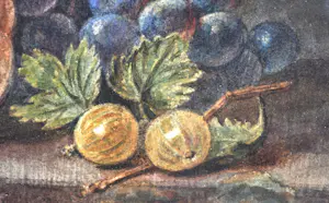 Sebastiaan Theodorus Voorn Boers - Stilleven met fruit - Aquarel - 23x30 cm kopen? Bied vanaf 220!