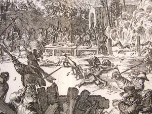 Romeyn de Hooghe - Spaanse wreedheden in West-Indië kopen? Bied vanaf 300!