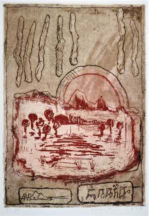 Jan Montyn - Zonder titel verkocht voor € 80!