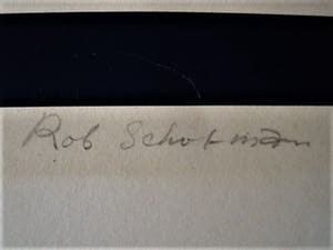 Rob Schotman - Collectie Amsterdams Grafisch Atelier - gesigneerde Pop-Art Litho "Afgeschermd" kopen? Bied vanaf 10!