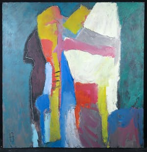 Philip Vencken - Olieverf op doek, Vulcanus 2 (Groot) kopen? Bied vanaf 100!