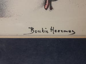Niet of onleesbaar gesigneerd - Bouki Heermes, zonder titel. kopen? Bied vanaf 1!
