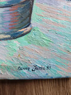 Denny Jacobs - Hobbelpaard met naakt bij raam kopen? Bied vanaf 90!