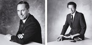 Paul Huf - C-print op dibond, Lot van twee zelfportretten kopen? Bied vanaf 1!