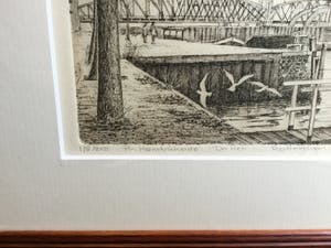 Anko C. Wieringa - C4151-12, Prins Hendrikkade, De Hef te Rotterdam kopen? Bied vanaf 45!