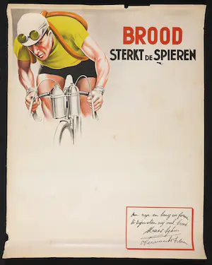 Curiosa - Affiche, Brood sterkt de spieren kopen? Bied vanaf 1!