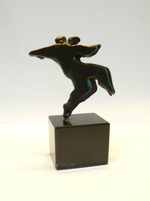 Eric Claus - brons op sokkel - Tango kopen? Bied vanaf 175!