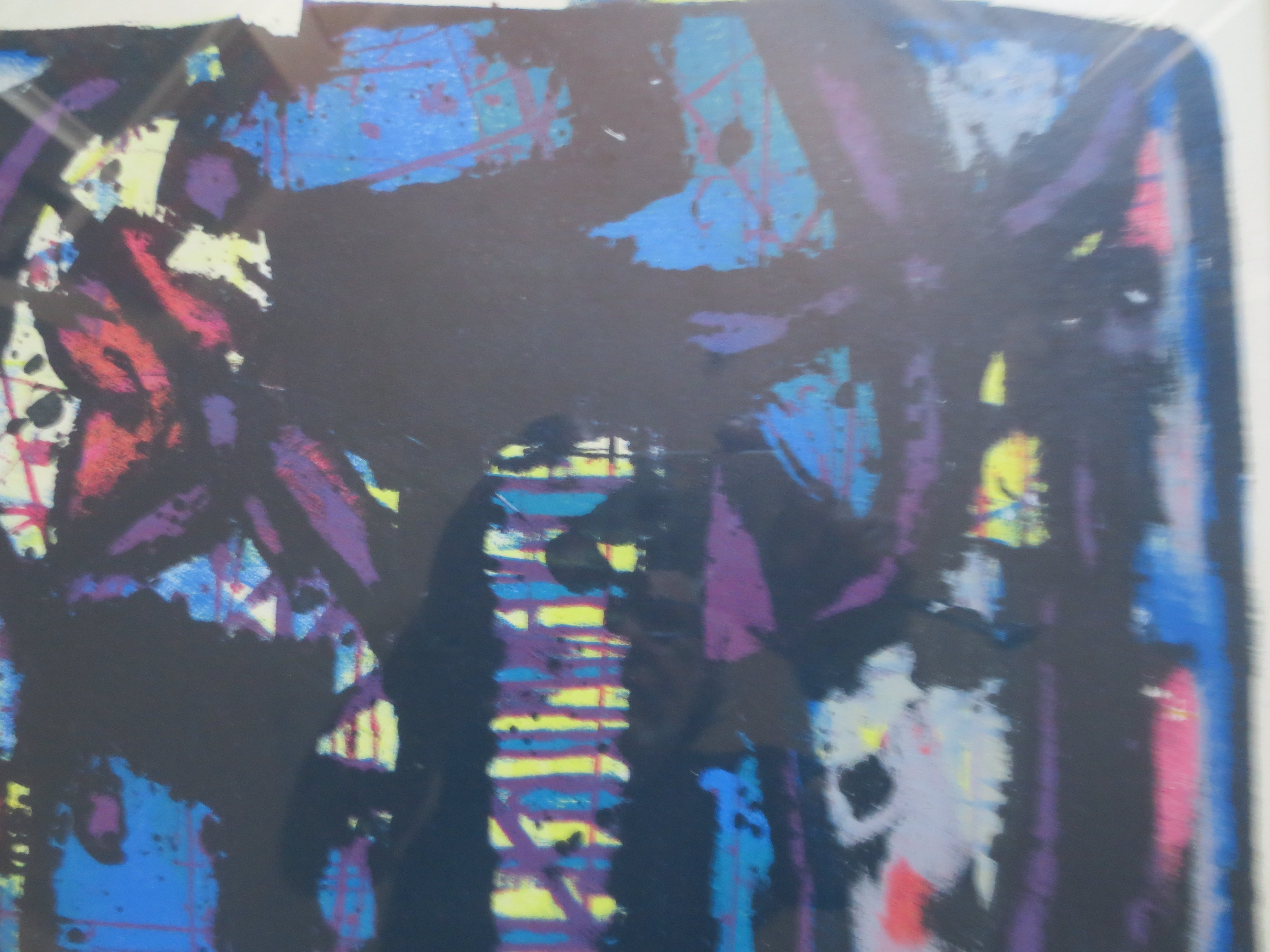 Wim Motz - Litho Compositie 1958 Unica Abstract kopen? Bied vanaf 80!