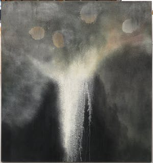 Kees de Vries - Olieverf en pigment op doek, Zonder titel (Zeer groot) kopen? Bied vanaf 250!