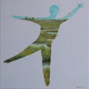 Peter Heij - Jump II (ingelijst) kopen? Bied vanaf 175!