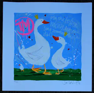 Selwyn Senatori - Zeefdruk: Fly me to the moon kopen? Bied vanaf 100!