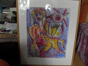 Christine Spierings - "Vrouw met Zon" kopen? Bied vanaf 50!