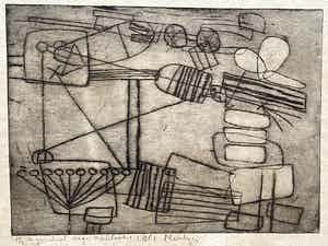 Jan Montyn - zonder titel verkocht voor € 90!