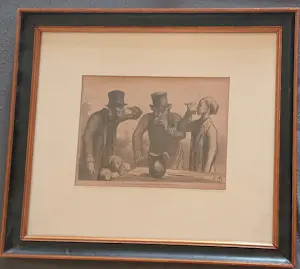 Honore Daumier - Physiologie du buveurs Drinkende mensen kopen? Bied vanaf 100!