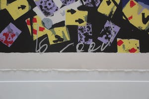 Herman Brood - ingelijste zeefdruk: Casino - (nette lijst!) kopen? Bied vanaf 395!