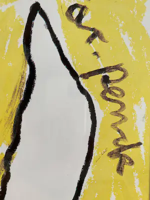 A.R. Penck - Grote zeefdruk handgesigneerd kopen? Bied vanaf 190!