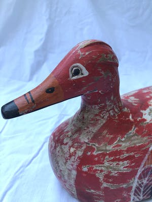 Curiosa - Antieke lokeenden en haas, Frankrijk 1920 - 1925 kopen? Bied vanaf 1!