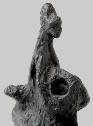 Klaas Boonstra - Bronzen sculptuur: 'Vrije vormen' - 1996 + certificaat kopen? Bied vanaf 325!