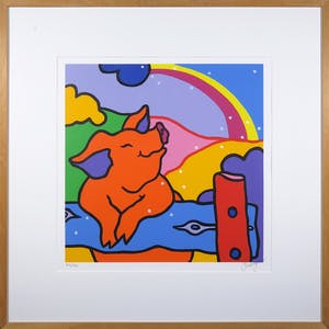 Shunyam - Zeefdruk, Daydream - Ingelijst kopen? Bied vanaf 35!