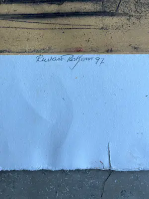 Ru van Rossem - "Jungle Tocht" - Gesigneerd werk - 1997 - 15/35 - Kleine oplage kopen? Bied vanaf 165!