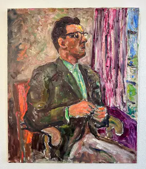 Jacobus Doeser - Portret van een zittende man kopen? Bied vanaf 400!