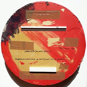 Robert Wevers - Helmholtz’ paradijs, acrylverf en inktjet op honingraat karton kopen? Bied vanaf 375!