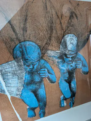 Aat Verhoog - Drie vliegende wezens kopen? Bied vanaf 150!