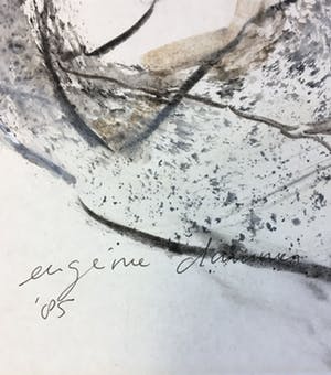 Eugenie Dammer - Abstract zonder titel / 1985 / Tekening (gemengde techniek) kopen? Bied vanaf 100!