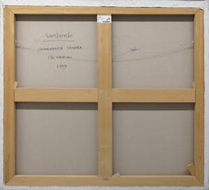 Hans Vanhorck - Olieverf op doek, Chinnamasta Yantra (Zeer groot) kopen? Bied vanaf 600!