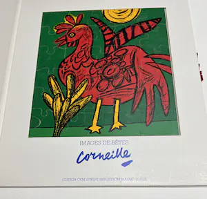 Corneille - De Haan - houten puzzel - 1986 - Verzamelobject kopen? Bied vanaf 1!