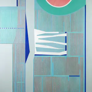 Piet Franz - Olieverf op doek, Lumière pénétrante - Ingelijst (Groot) kopen? Bied vanaf 1!