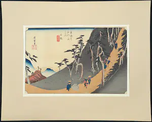 Ando Hiroshige - Houtdruk, Nissaka kopen? Bied vanaf 35!