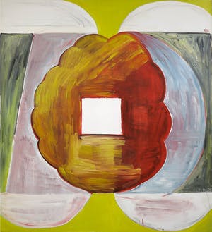 Andre Groothuizen - Acryl op doek, Zonder titel - Ingelijst (Zeer groot) kopen? Bied vanaf 100!