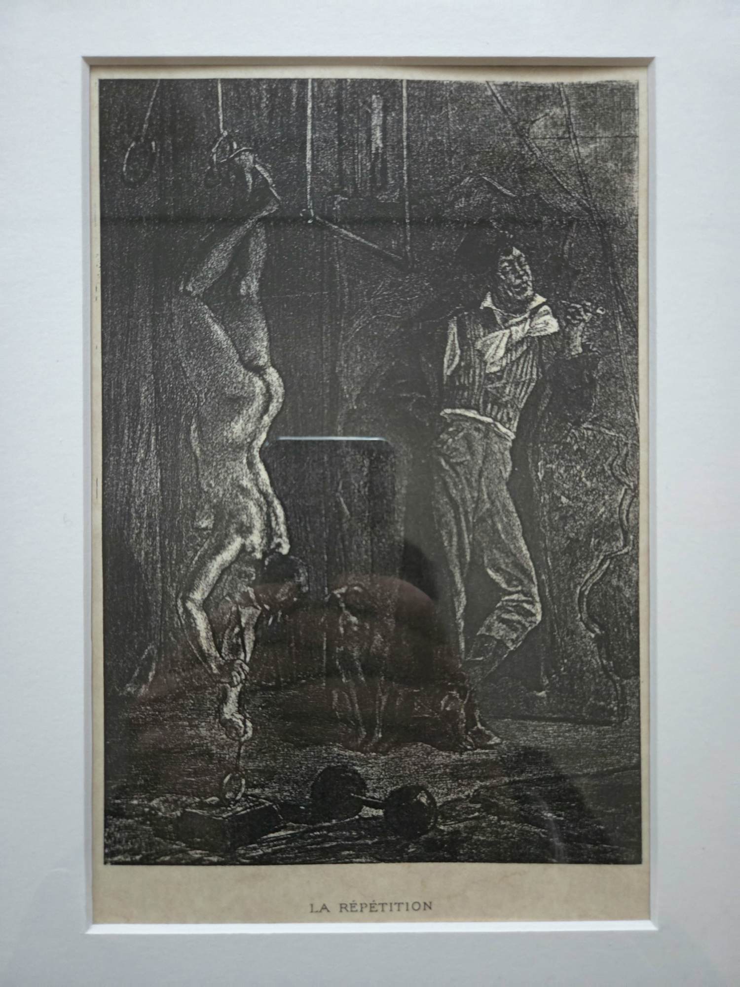 Felicien Rops - La Repetition. Dame aan trapeze. kopen? Bied vanaf 79!