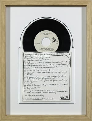 Benjamin Vautier - Handgesigneerde single - 12 Propositions for a Record to be considered as music kopen? Bied vanaf 1!