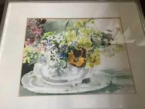 Onbekend - Aquarel vaas met bloemen kaufen? Bieten Sie von 45!