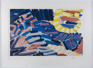 AcheterKarel Appel - Zeefdruk op papier, Beesten- Ingelijst? Enchérissez de 400!