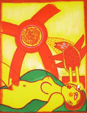 Corneille - Litho, L'eté joyeux verkocht voor € 250!