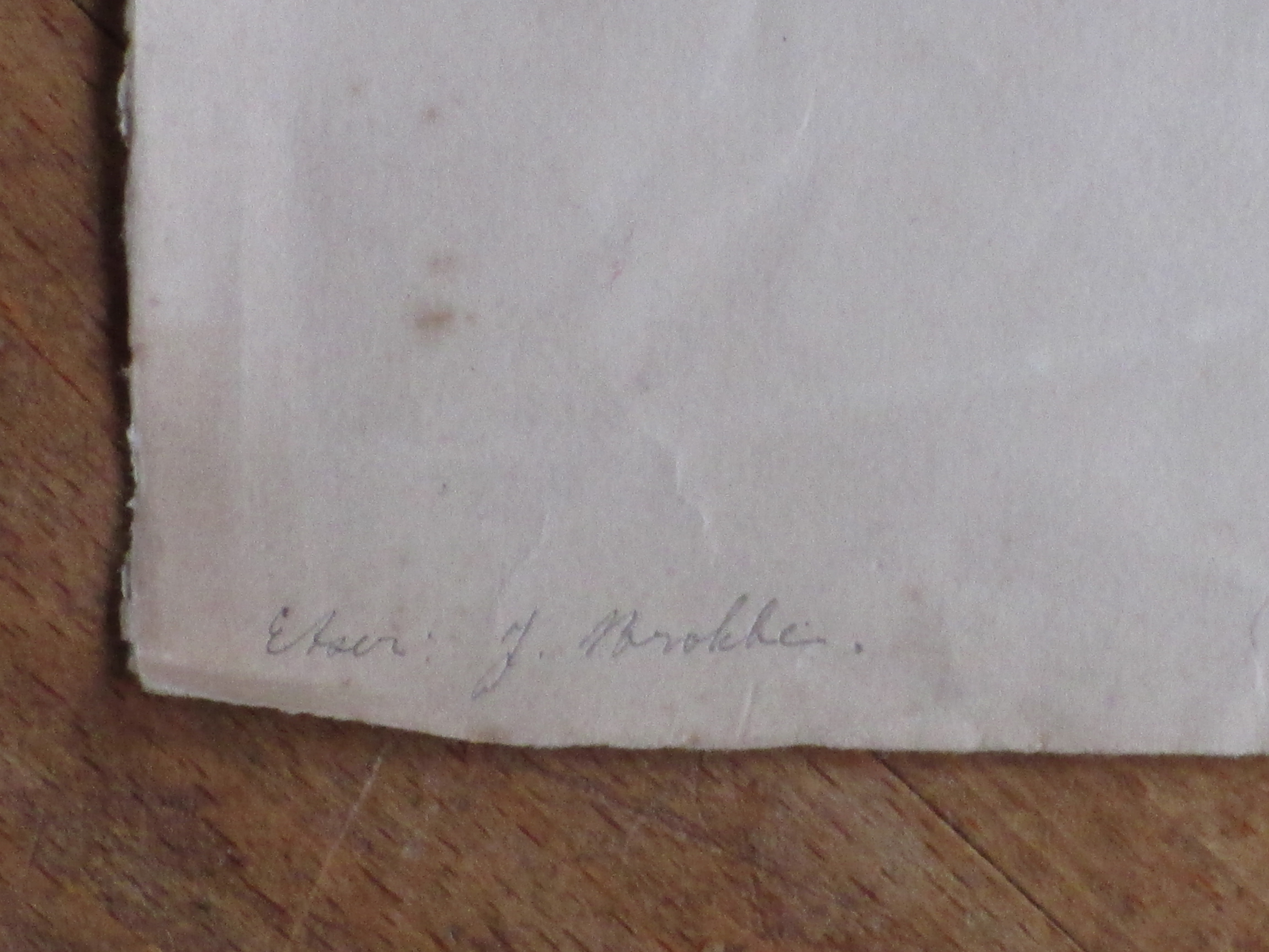 Enno Brokke - J.Brokke, Boot in poldersloot, Ets kopen? Bied vanaf 1!