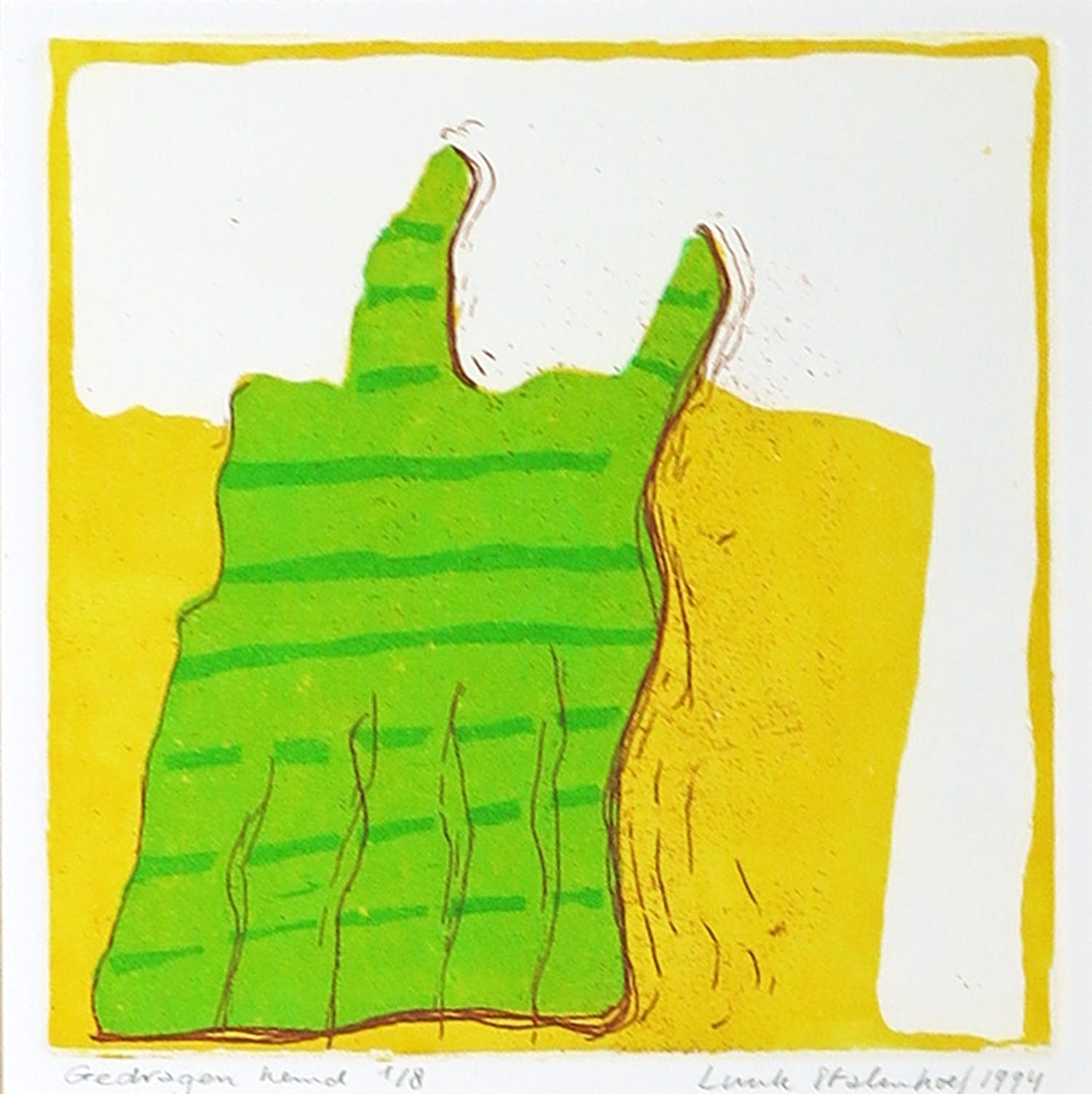 Luuk Stalenhoef - Kleurenets, Gedragen hemd kopen? Bied vanaf 1!