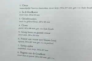 Isaac Israels - Acht tekeningen van Isaac Israëls kopen? Bied vanaf 175!