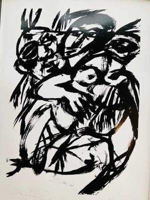 Frits Jansen - KUNST IS MOOIJ map met 7 werken van div kunstenaars en gedicht van Remco Camper kopen? Bied vanaf 75!