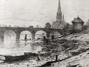 David Young Cameron (Sir) - Perth Bridge (Schotland) kopen? Bied vanaf 50!