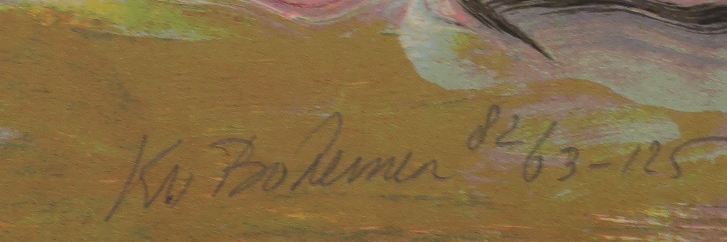 Kees van Bohemen - Litho, Meeuw - Ingelijst kopen? Bied vanaf 1!