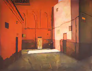 Marcel Schellekens - Kleurenets, Marrakech (Groot) verkocht voor € 120!