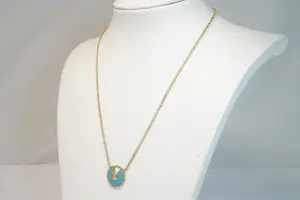 27 - 18 karaats geelgouden halssieraad van het merk Rafinity kopen? Bied vanaf 520!