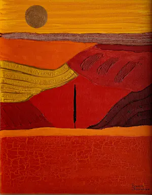 Ronald Boonacker - Landschap Méditeranée 9certificaat van echtheid) kopen? Bied vanaf 140!