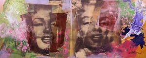 Claus Costa - Gemengde techniek op doek, Marilyn Monroe (Groot) kopen? Bied vanaf 150!